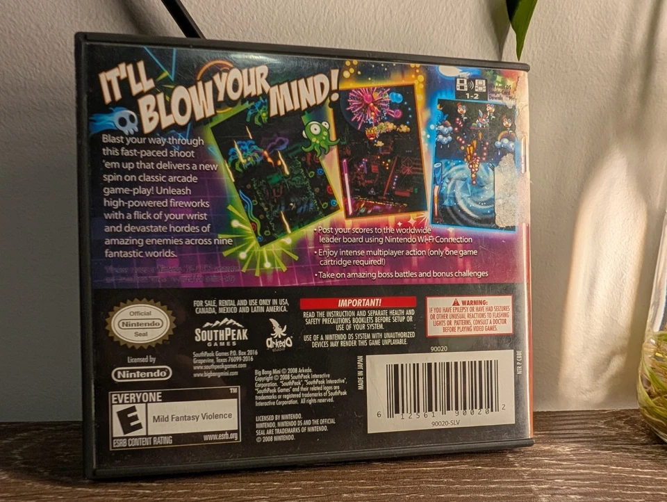 Big Bang Mini Nintendo DS US NTSC Very Good Condition CIB - Image 4 of 4