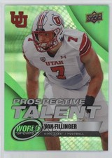 2025 World of Sports Prospective Talent Green Foilboard Van Fillinger #381 1nv9
