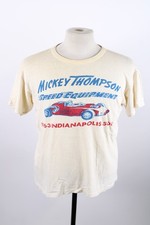 Vintage 1960s Mickey Thompson Racing Hot Rod T-shirt Indianapolis 500 Large