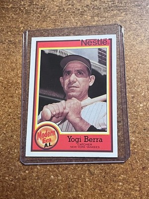 1987 Topps Nestle Baseball Modern Era All-Time Dream Team # 19 Yogi Berra