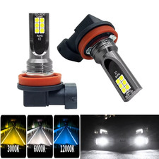 2Pcs H8 H11 H16 JP 9005 HB3 9006 HB4 H7 H4 Led Lamp Super Bright Car Fog Lights 