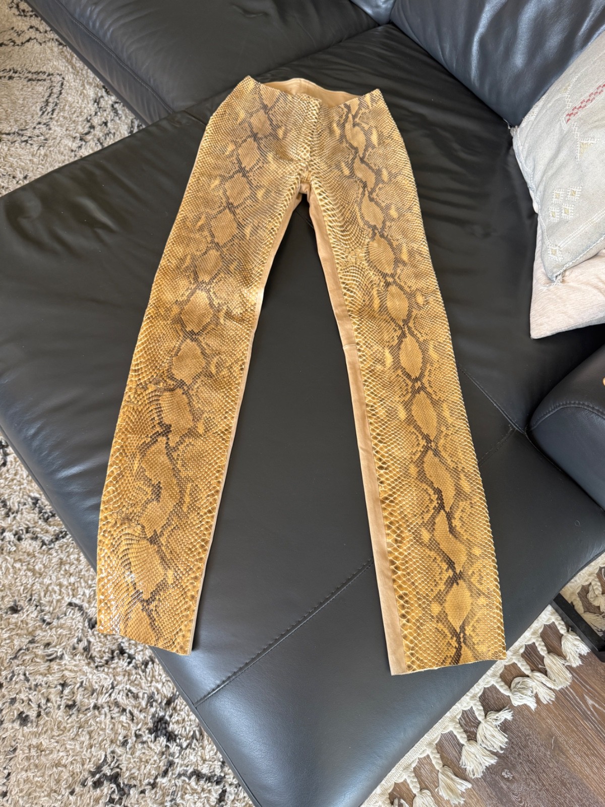 vintage Jitrois python skin trousers - image 1