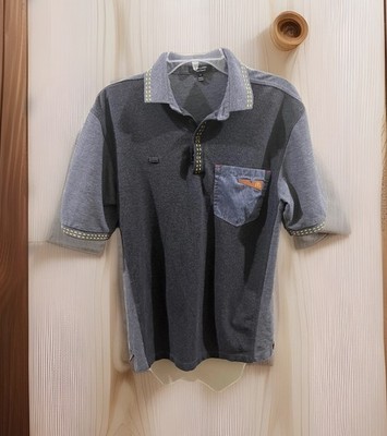 McDonalds Timeless Elements Employee Uniform Grey Polo Work Shirt SMALL