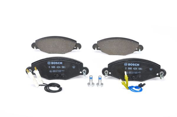 Plaquettes de frein BOSCH 0986424581 frein à disque CITROËN avant