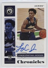 2021 Chronicles Draft Picks Rookie Signatures Loren Cristian Jackson Auto 07rd