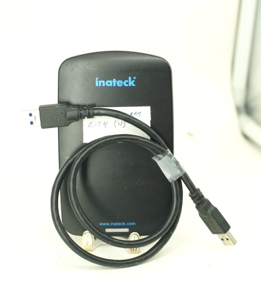 Inateck FEU3NS-1E 1TB Portable 2.5" SATA HDD External Enclosure - Image 3 of 3