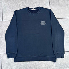 Moncler Herren Pullover Schwarz S Rundhals Cr...