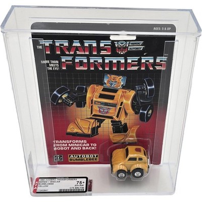 Transformers Bumblebee Yellow Prerub AFA 75+! This is the 1984 first release!