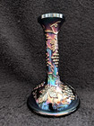 Northwood Amethyst Grape n Cable Carnival Candle Stick                       (A) — photo 2
