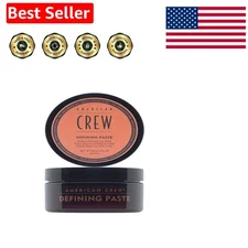Men's Hair Defining Paste OLD VERSION, Medium Hold Hair Gel with Low Shine, 3...