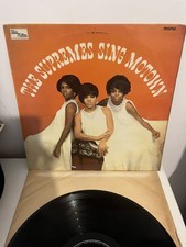 THE SUPREMES - THE SUPREMES SING MOTOWN 1st UK MONO Motown 1967 LP VG+
