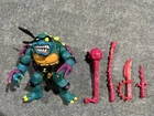 Slash 100% Complete Teenage Mutant Ninja Turtle TMNT 1990 Playmates Vintage