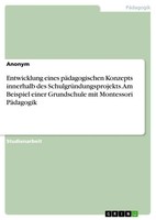 Anonymous | Entwicklung Eines PäDagogischen Konzepts Innerhalb Des...