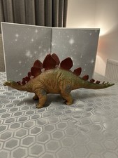 Stegosaurus Dinosaur Squeezable  plastic 19 Inches Long By 8 Inches High
