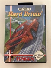 Hard Driving’ Sega Genesis (No Manual)