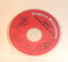 Kim Sutton Creative Mathematics Spanish Random Number CD 4 Math Audio CD