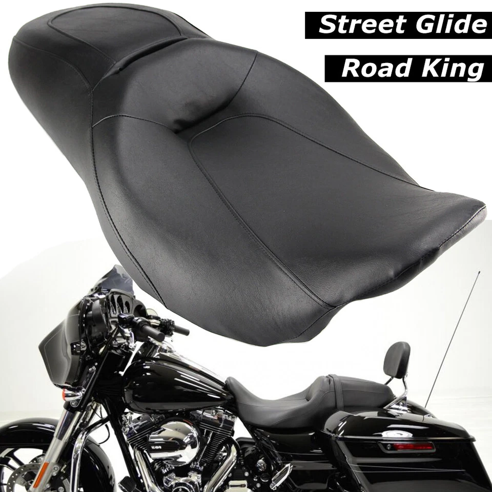 For Harley Touring Road King Street Glide FLHX FLHR Driver Passenger Seat Tw-Up - Image 4 of 4