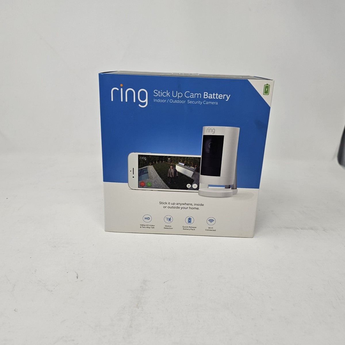Motion Sensor Ring Video Stick Up Camera Outdoor Security Camera - Main Image
