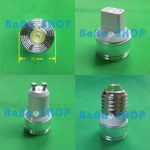 1W D32 UV Purple Cyan Blue Red Cold Warm White LED Lamp Spot Light E27 GU10 MR16 - Picture 2 of 5