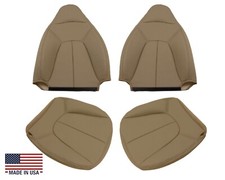 97 1998 1999 2001 2002 Ford Expedition Xlt Eddie Bauer Seat Cover In Tan Leather 97 1998 1999 2001 2002 Ford Expedition Xlt Eddie Bauer Seat Cover In Tan Leather