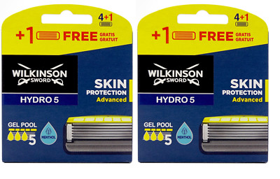 Wilkinson by Schick Hydro 5 Sense Energize Refill Razor Blade, 10 Cartridges