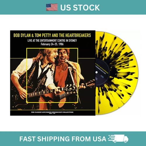 Bob Dylan & Tom Petty And The Heartbreakers – Live in Sydney 1986 Splatter Vinyl