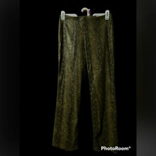 90s y2k Snakeskin Animal Print Flare Pants
