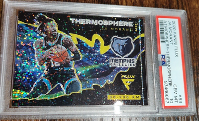 2020 Flux Ja Morant Atmosphere - Thermosphere PSA 10! GEM 2020 Flux Ja Morant Atmosphere - Thermosphere PSA 10! GEM