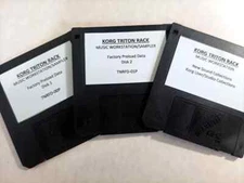 New Sound Collections And Factory Reset Disks-Korg Triton RACK