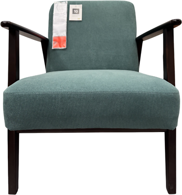 Brand New IKEA EKENASET Kelinge Gray Turquoise Armchair 905.334.85