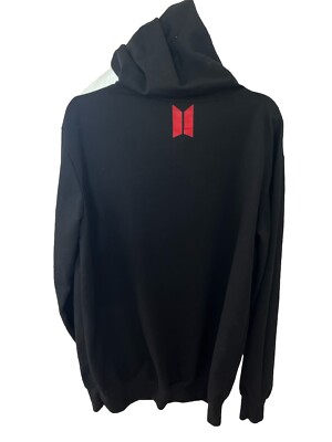 BTS K-Pop Love Yourself Tour Black Hoodie Size Medium | eBay