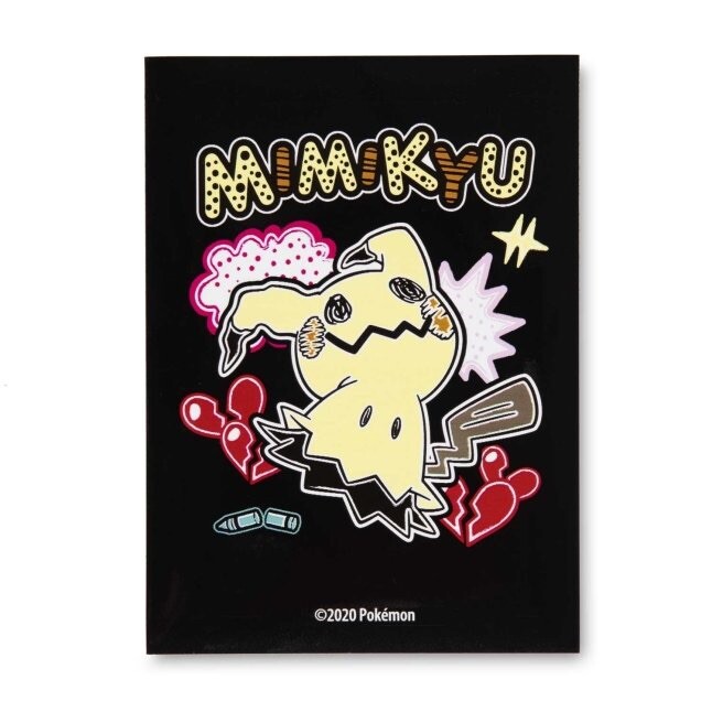 Pokémon Center TCG Card Sleeves -Mimikyu Scribbles (1 Sleeve) New