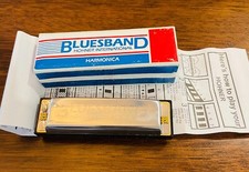 Bluesband Hohner International Harmonica Original Box and Instructions