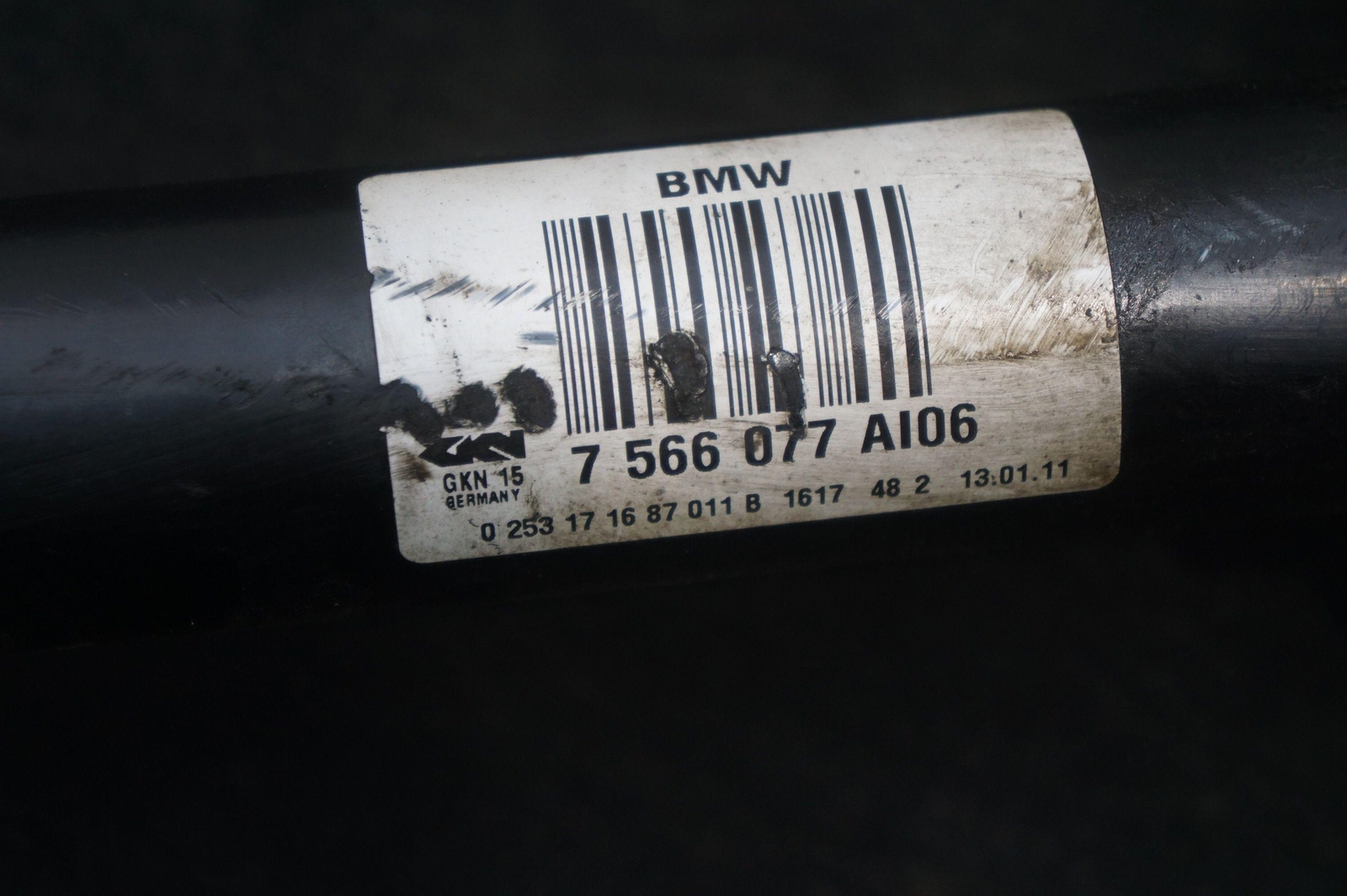 Rear Left Driver CV Axle Shaft 33207566077 Rolls Royce Ghost Series I 2009-2014