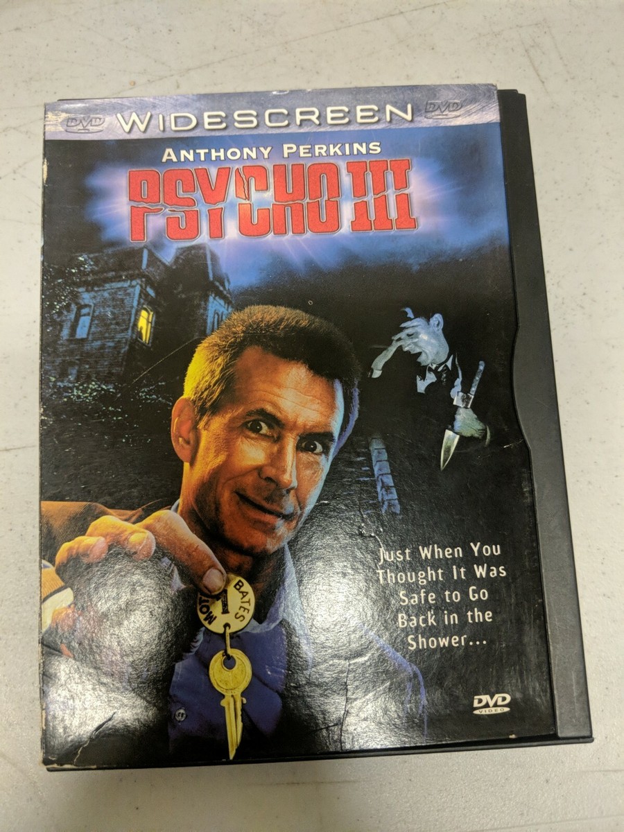 shelf201 ~ Psycho 3 (DVD, 1999, Widescreen) Anthony Perkins
