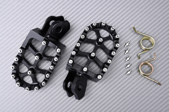 Repose-pieds de moto Suzuki RMX450Z pour sorties enduro et chemins