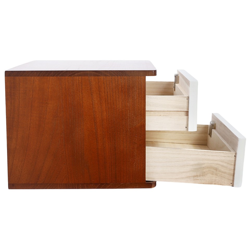 Wooden Desktop Storage Box, Desk Organizer, Desktop Storage Box ...