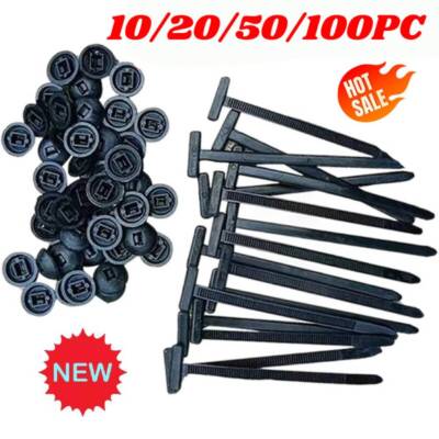 Nylon Universal Cable Tie Buckle, Heavy Duty Self!Locking Nylon Zip Ties-Holder-