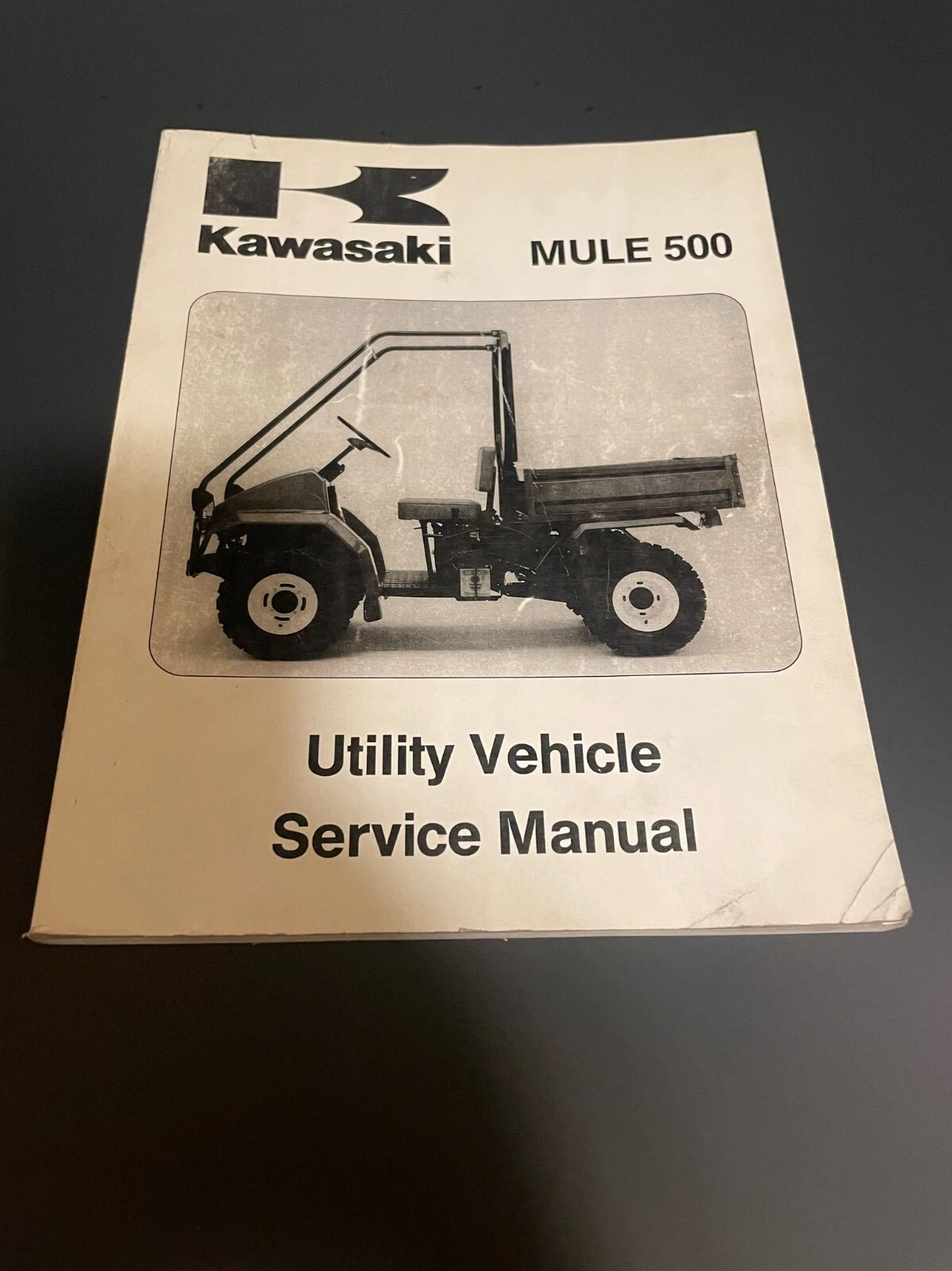 Kawasaki ATV Utility Vehicle OEM 1997 Mule 500 Service Manual 99924-1146-02