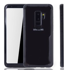 Handyh&uuml;lle f&uuml;r Samsung Galaxy S9 Plus Schutzcase Backcover Bumper Etuis Schwarz