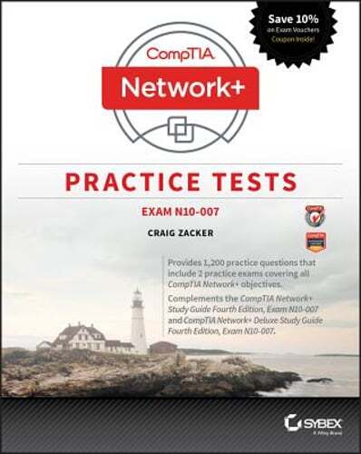 Comptia Network+ Practice Tests: Exam N10-007 by Craig Zacker: Used - Picture 1 of 1