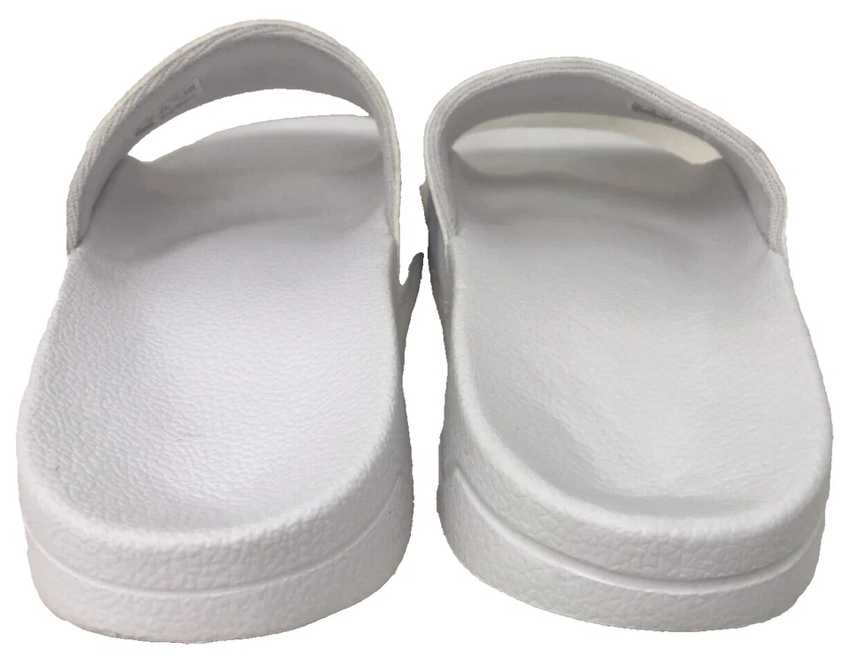 Adidas Youth Boy's Adilette Lite Slip On Comfort Slides Branco/Preto Tamanho: 5 108L - Imagem 3 de 4