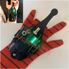 Upgraded Handmade Amazing Spider-man LED Magnet Web Shooter Silk Cosplay Props