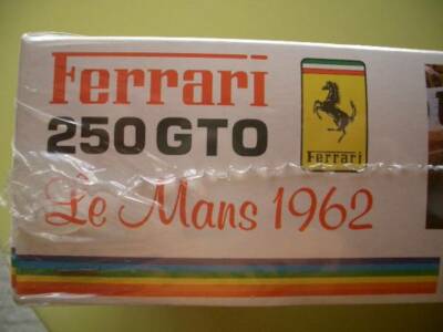 Maquette PROTAR 1/24 - Ferrari 250 GTO Le Mans 1962 (décalques Endommagés)