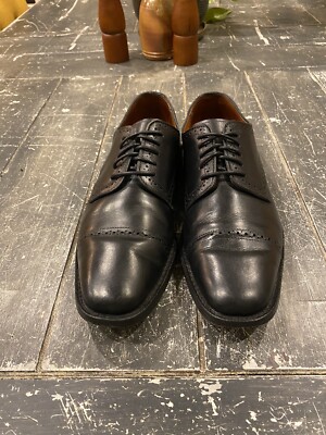 Allen Edmonds Yorktown black 8.5 D executive cap toe oxford  display picture 3