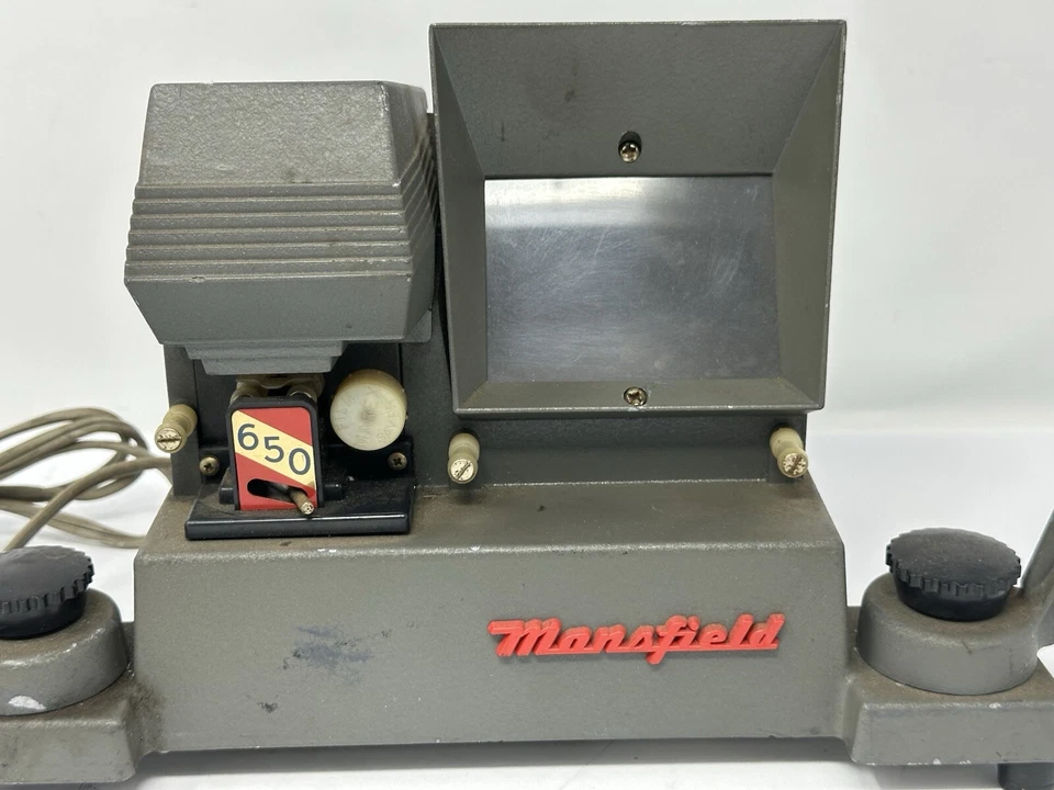 Vintage Mansfield Model 650 Photography Movie Film Viewer Editor - light works - Image 2 of 4