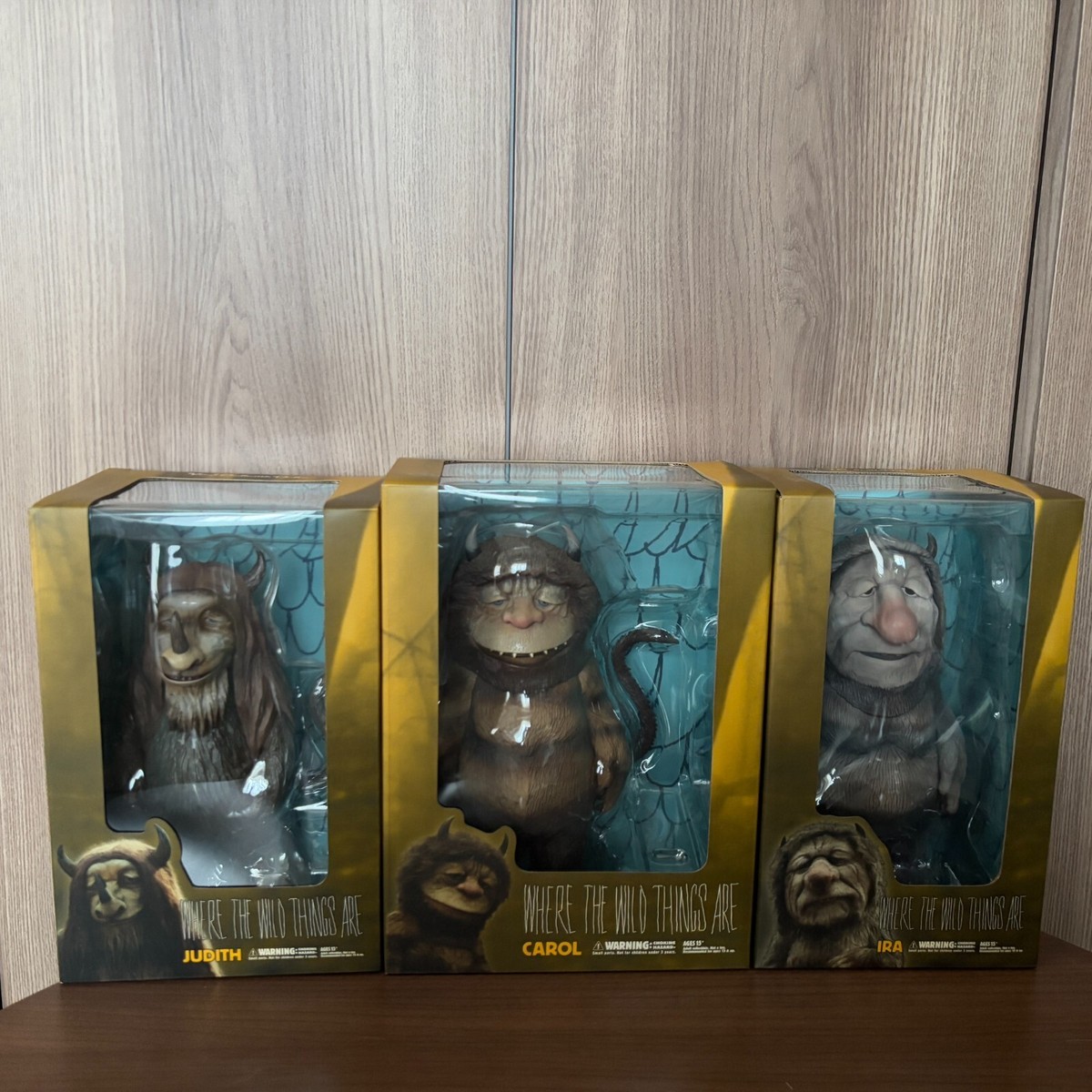 WHERE THE WILD THINGS ARE フィギュアセット Where the Wild Things Are figure set of 7 Complete with box New | eBay