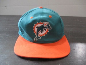orange miami dolphins hat