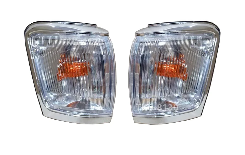 Front Corner Light Lamp Clear Lens USE FOR Toyota Hilux MK3 LN85 1995 1996 1997 - Image 3 of 4