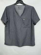 FIGS Women XL Technical Co One Pocket Catarina Scrub Top FW1000 Graphite Gray